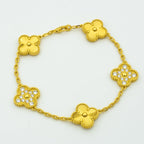 [Dream]New  CLOVER 5 MOTIF LASER BRACELET COLLECTION