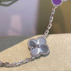 [Dream]New  CLOVER 5 MOTIF VIOLET BRACELET COLLECTION