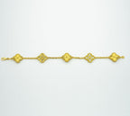[Dream]New  CLOVER 5 MOTIF LASER BRACELET COLLECTION