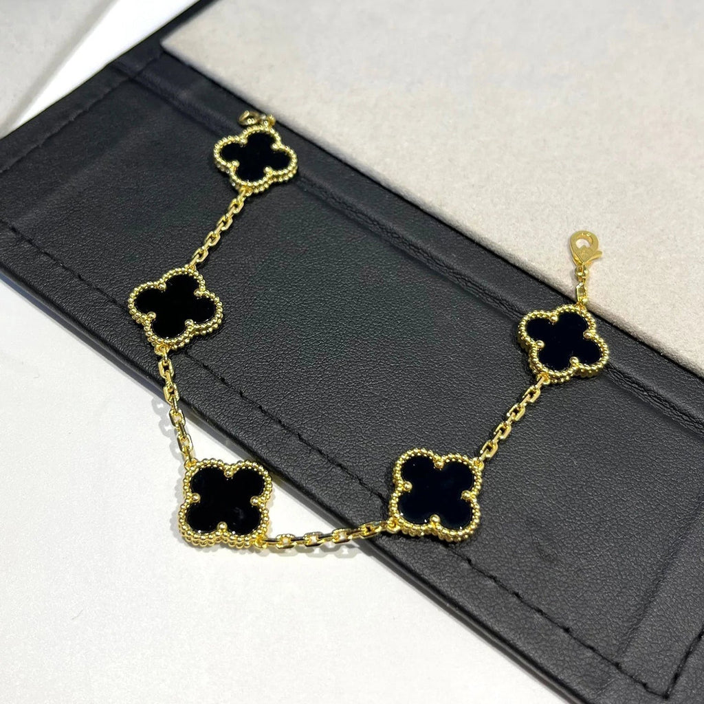 [Dream]NEUE CLOVER 5 MOTIF ONYXS ARMBAND KOLLEKTION
