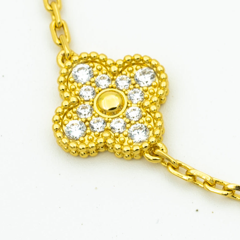 [Dream]New  CLOVER 5 MOTIF LASER BRACELET COLLECTION