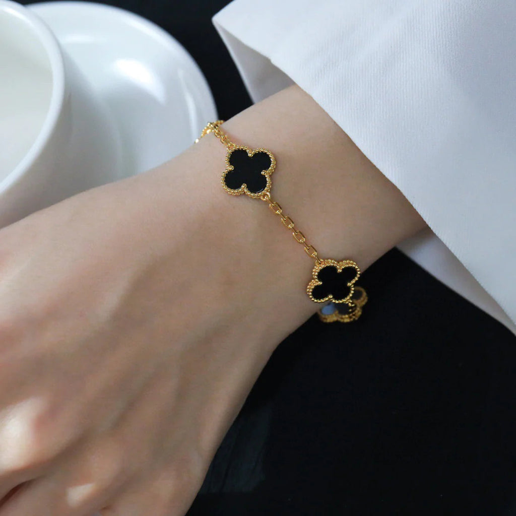[Dream]NEUE CLOVER 5 MOTIF ONYXS ARMBAND KOLLEKTION