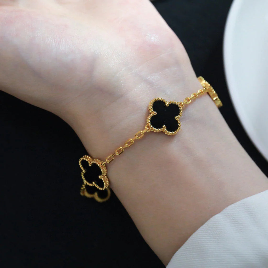 [Dream]NEUE CLOVER 5 MOTIF ONYXS ARMBAND KOLLEKTION