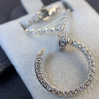 ¡®Dream¡¯JUSTE NECKLACE SILVER DIAMONDS