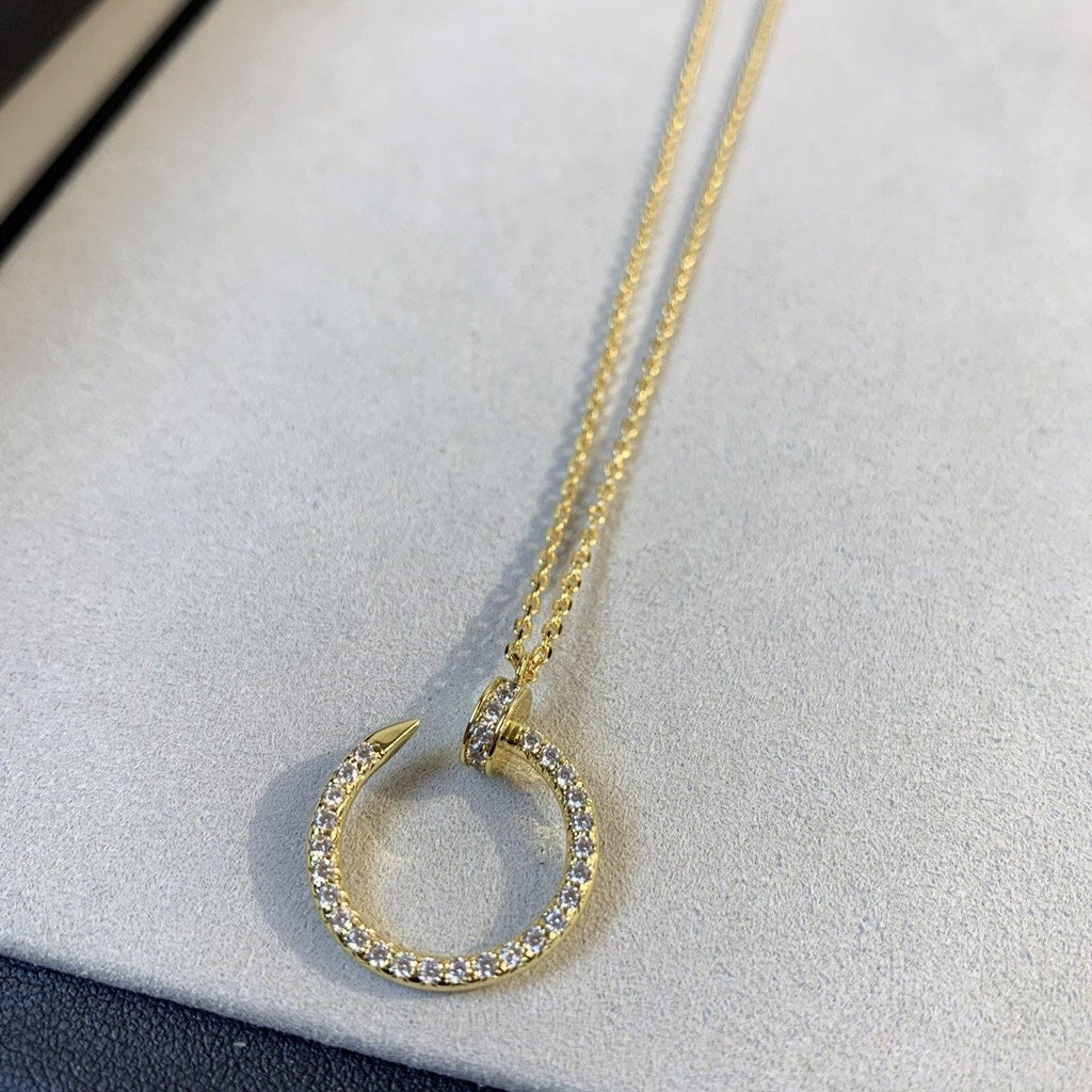 ¡®Dream¡¯JUSTE NECKLACE GOLD DIAMONDS