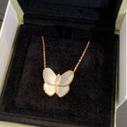 ¡®Dream¡¯BUTTERFLY GOLD MOP DIAMOND NECKLACE