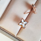 ¡®Dream¡¯STAR MOP PINK GOLD EARRINGS