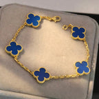 [Traum]Neue Kollektion CLOVER 5 MOTIF BLUE AGATE ARMBÄNDER