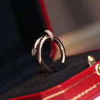 „Dream“-JUSTE-Ring, 2,65 mm, Roségold, Diamant