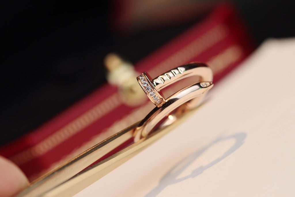 „Dream“-JUSTE-Ring, 2,65 mm, Roségold, Diamant