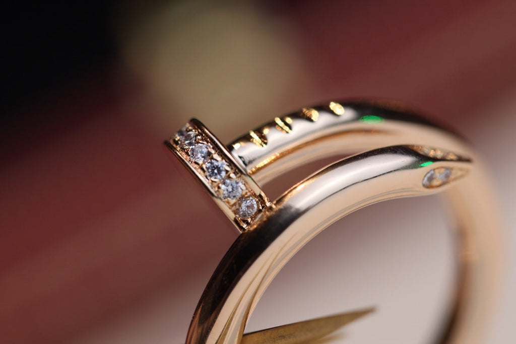 „Dream“-JUSTE-Ring, 2,65 mm, Roségold, Diamant