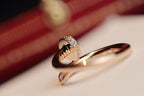 „Dream“-JUSTE-Ring, 2,65 mm, Roségold, Diamant
