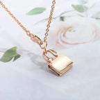 ¡®Dream¡¯AMULETTE PEDANT ROSE GOLD NECKLACE