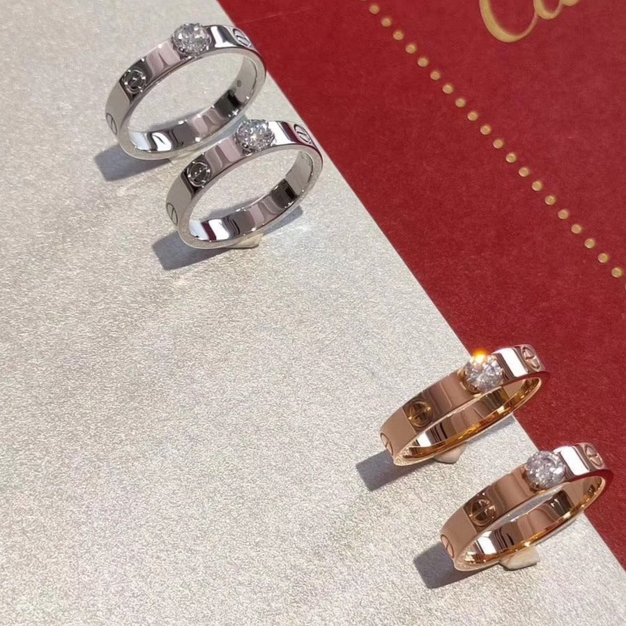 ¡®Dream¡¯LOVE RING 3.6MM 1 GROSSER DIAMANT