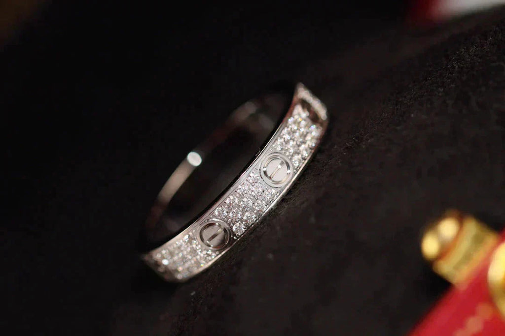 „Dream“ LOVE RING 3.6MM DIAMANT GEPLASTERED