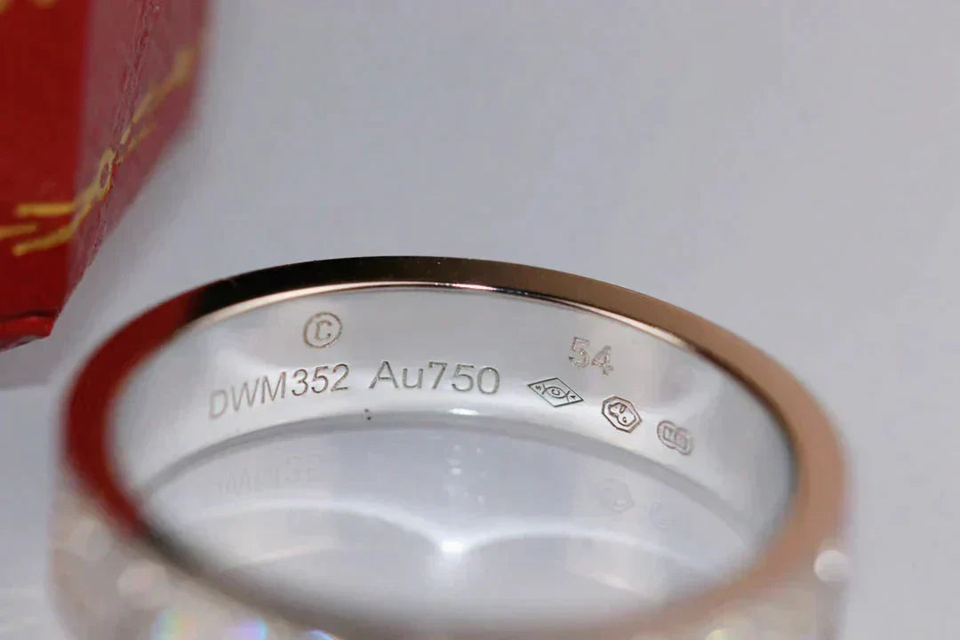 „Dream“ LOVE RING 3.6MM DIAMANT GEPLASTERED