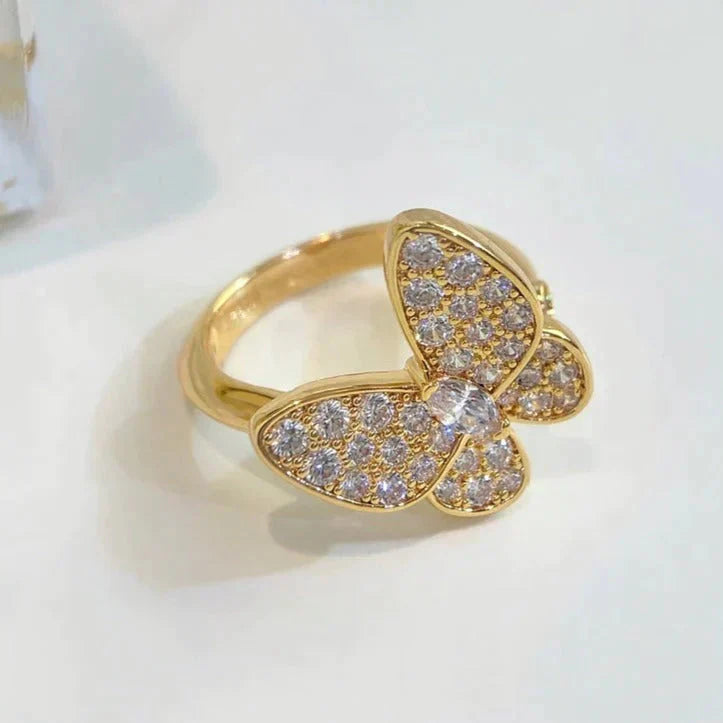 „Traum“ BUTTERFLY DIAMANTENRING