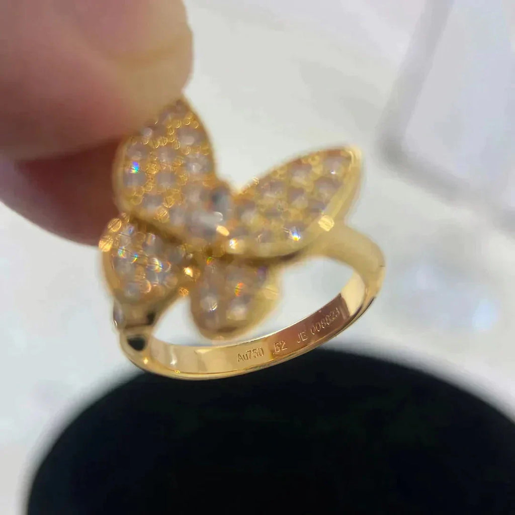 „Traum“ BUTTERFLY DIAMANTENRING