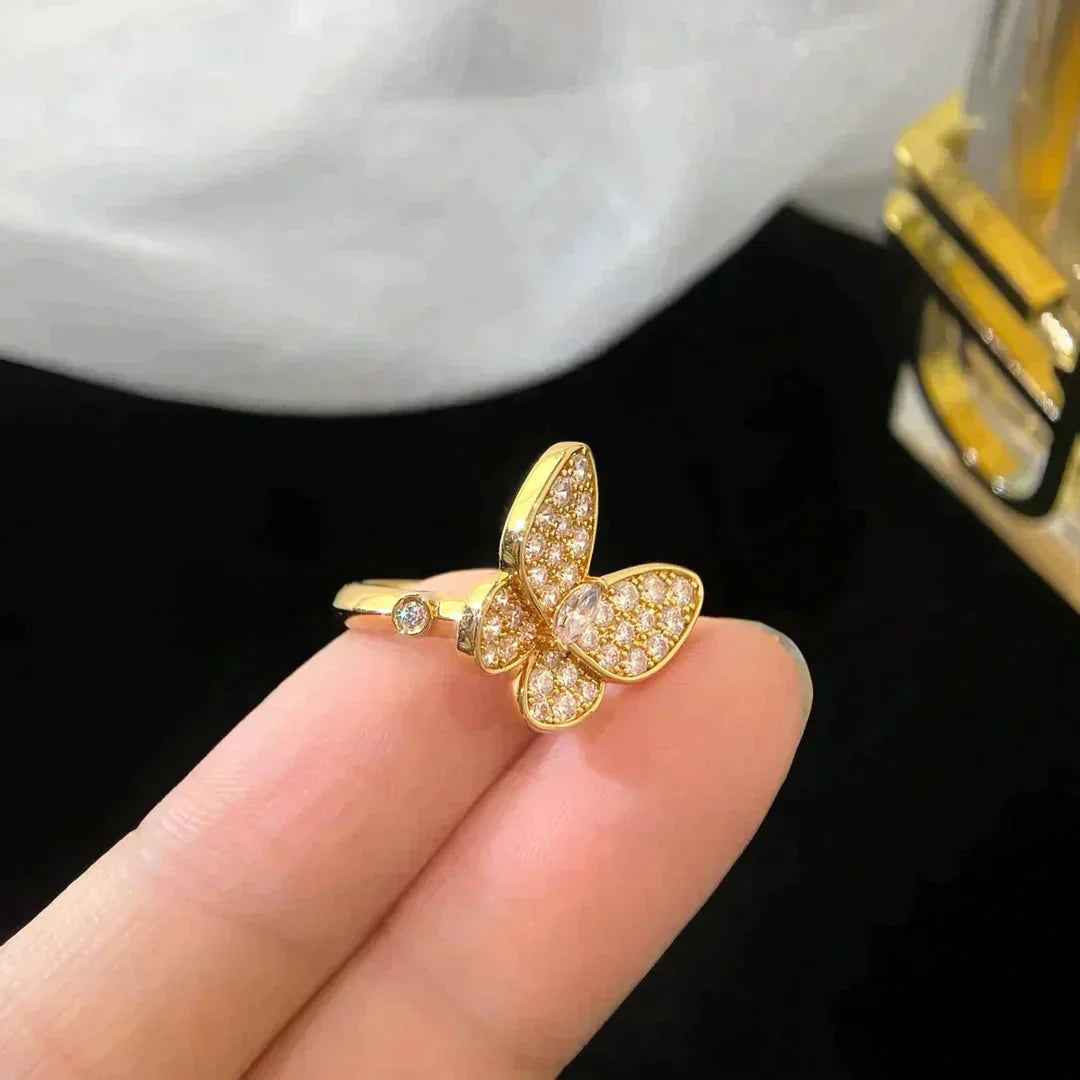 „Traum“ BUTTERFLY DIAMANTENRING