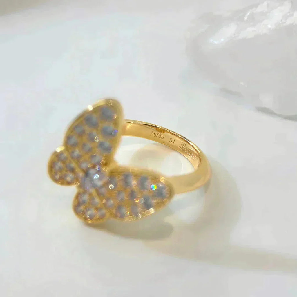 „Traum“ BUTTERFLY DIAMANTENRING