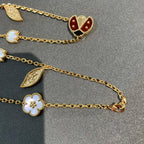 ¡®Dream¡¯LUCKY SPRING 15 MOTIFS GOLD HALSKETTE
