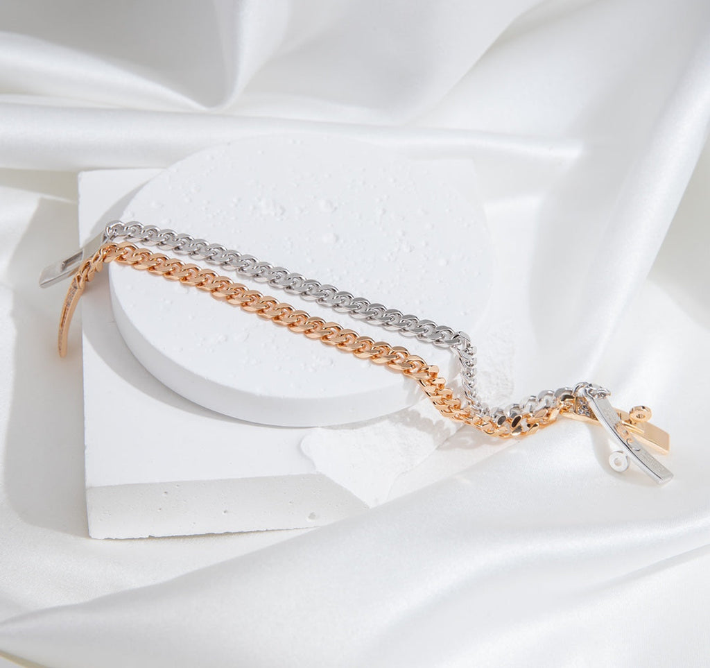 „Dream“-KELLY-KETTENARMBAND AUS SILBER MIT DIAMANTEN