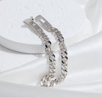 „Dream“-KELLY-KETTENARMBAND AUS SILBER MIT DIAMANTEN