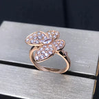 ¡®Dream¡¯ SCHMETTERLING PINKGOLD DIAMANT RING