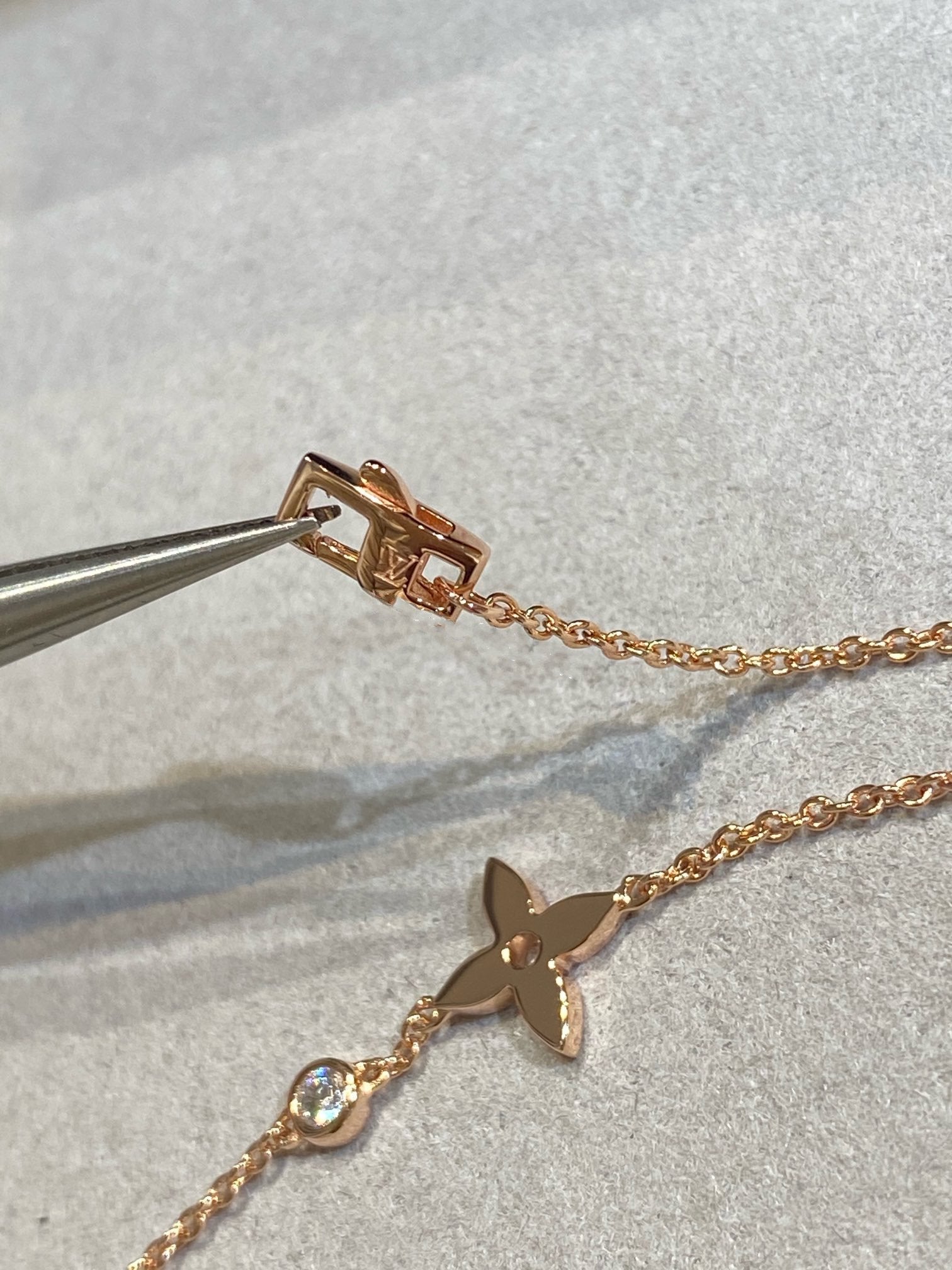 ¡®Dream¡¯STAR DIAMOND PINK GOLD BRACELET