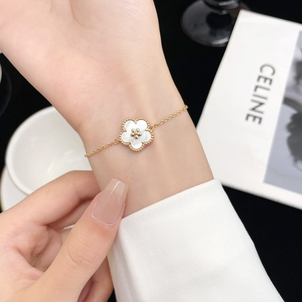 „Dream“ LUCKY SPRING ROSÉGOLD-MOP-ARMBAND