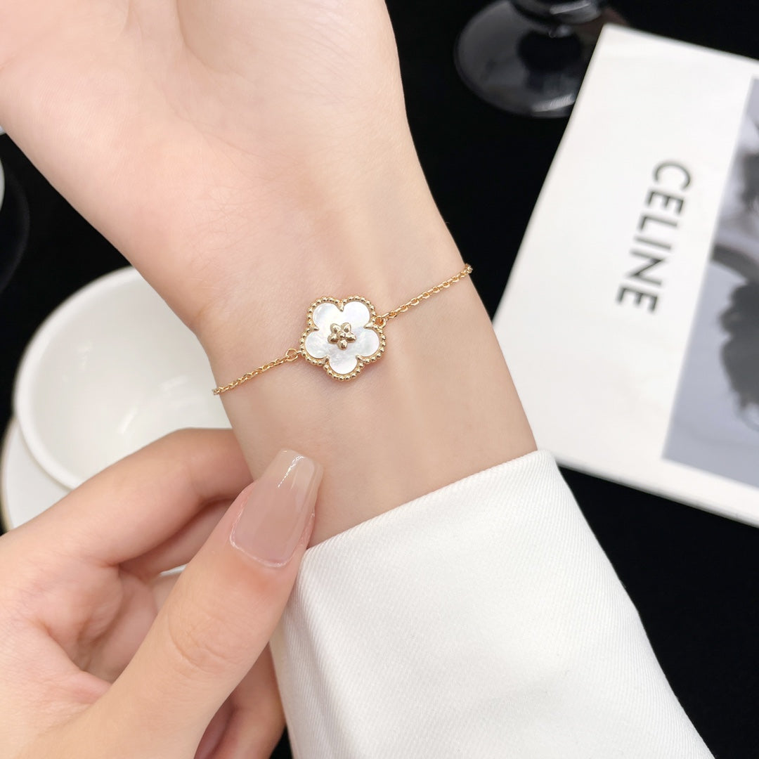 „Dream“ LUCKY SPRING ROSÉGOLD-MOP-ARMBAND