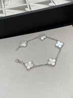 [Traum]Neue CLOVER WHITE PEARL MOP 5 MOTIV ARMBAND KOLLEKTION