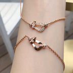„Dream“FORCE 10 ROSÉGOLD-DIAMANT-HALSKETTE