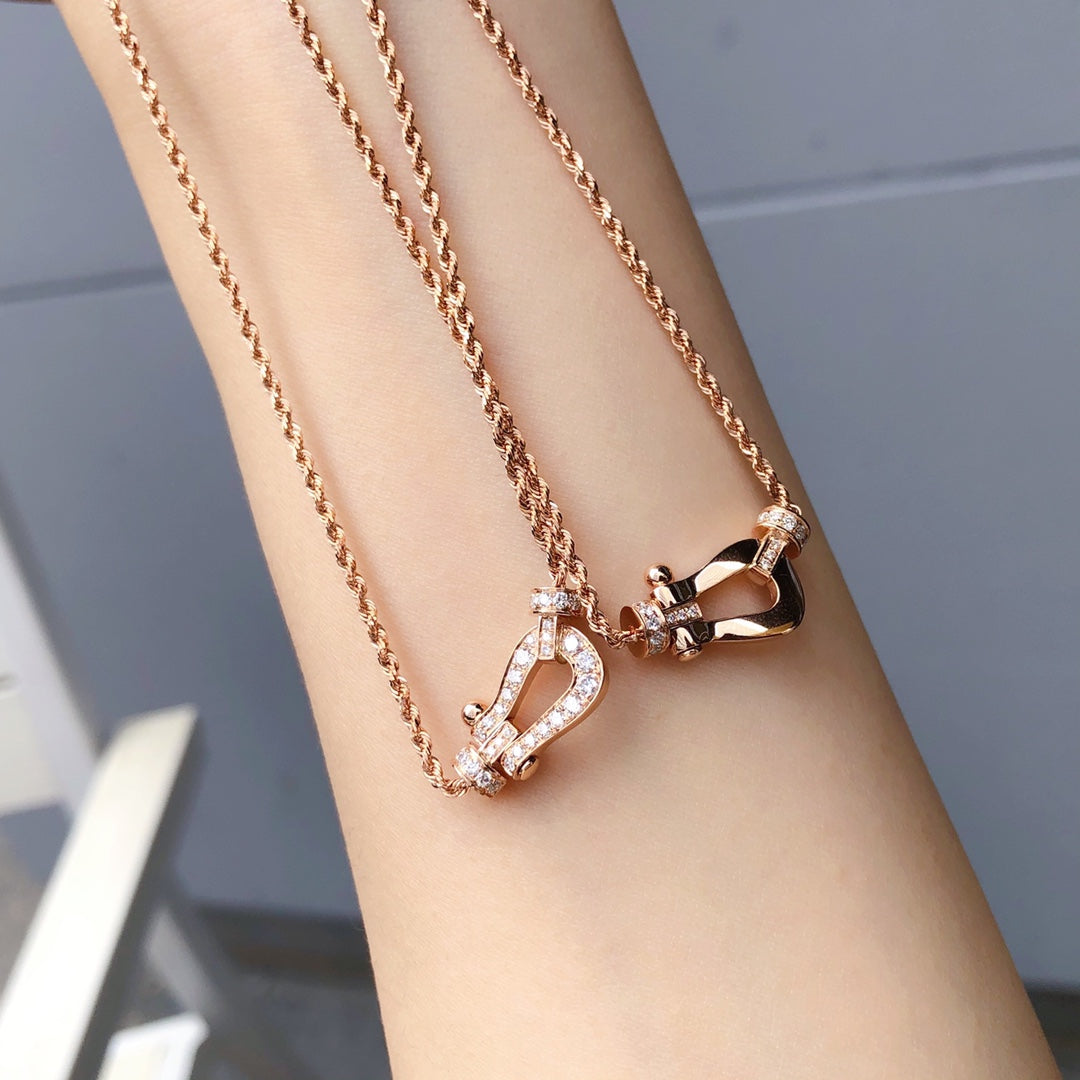 „Dream“FORCE 10 ROSÉGOLD-DIAMANT-HALSKETTE