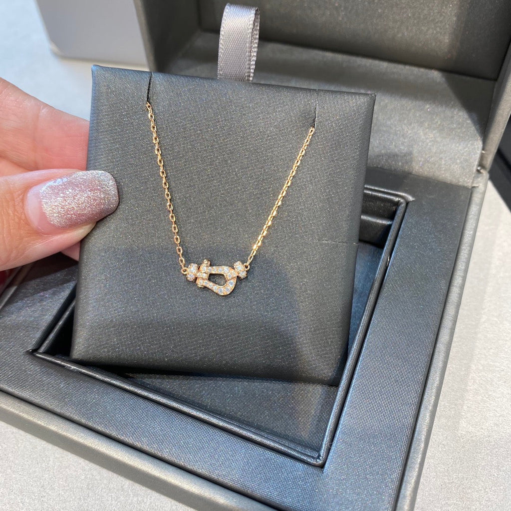 „Dream“-HALSKEKETTE FORCE 10 DIAMANT ROSÉGOLD MINI-MODELL