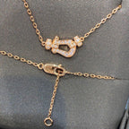 „Dream“-HALSKEKETTE FORCE 10 DIAMANT ROSÉGOLD MINI-MODELL