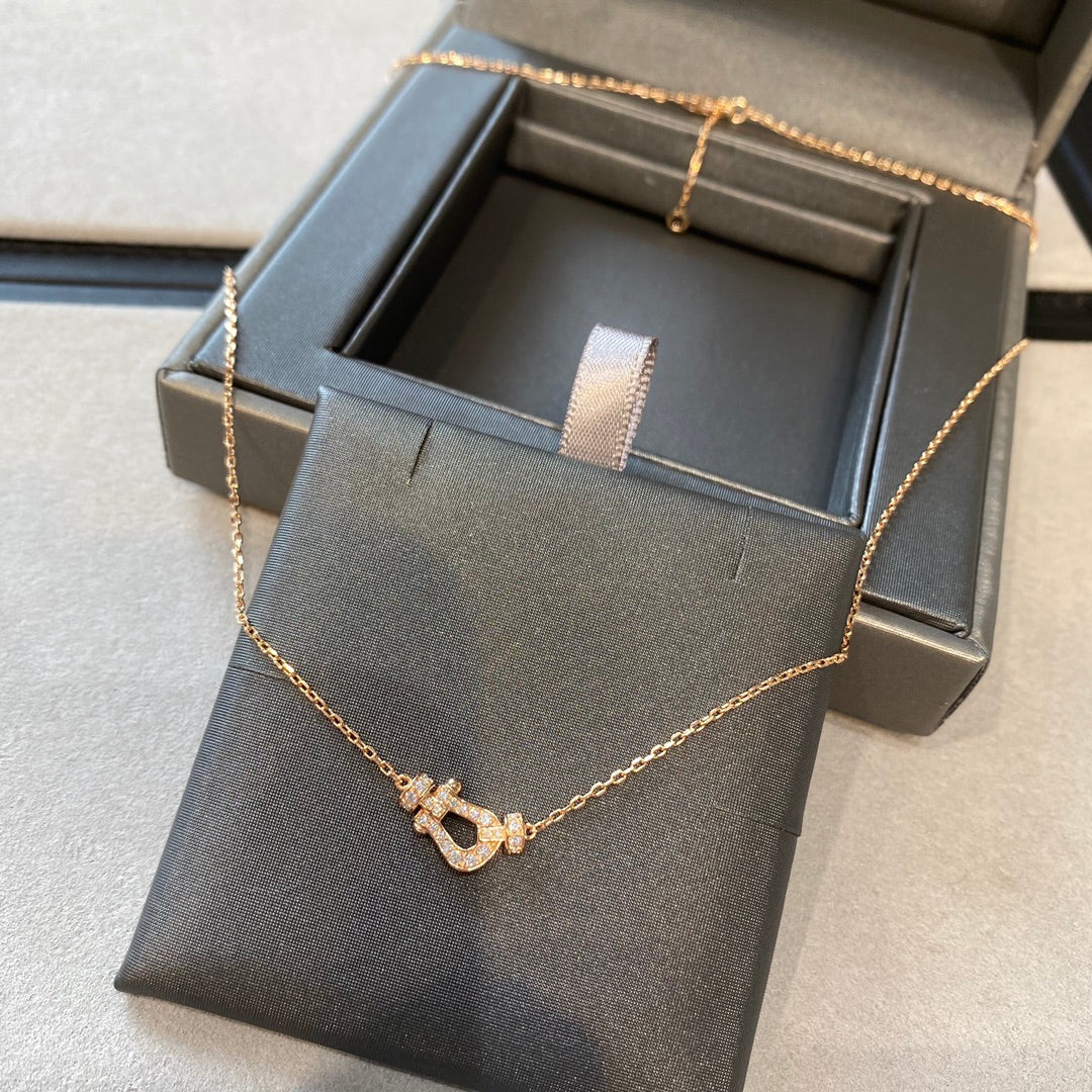 „Dream“-HALSKEKETTE FORCE 10 DIAMANT ROSÉGOLD MINI-MODELL