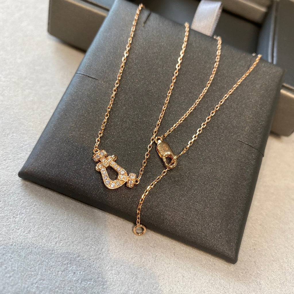 „Dream“-HALSKEKETTE FORCE 10 DIAMANT ROSÉGOLD MINI-MODELL