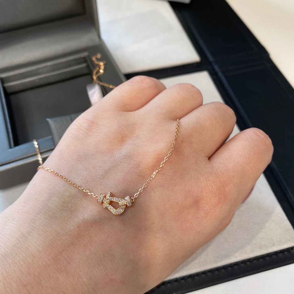 „Dream“-HALSKEKETTE FORCE 10 DIAMANT ROSÉGOLD MINI-MODELL