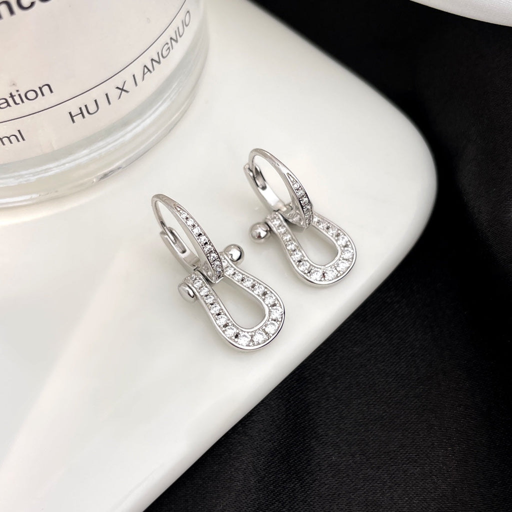 ¡®Dream¡¯FORCE 10 FULL DIAMOND DROP EARRINGS MEDIUM MODEL