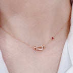 ¡®Dream¡¯FORCE 10 DIAMOND PINK GOLD NECKLACE