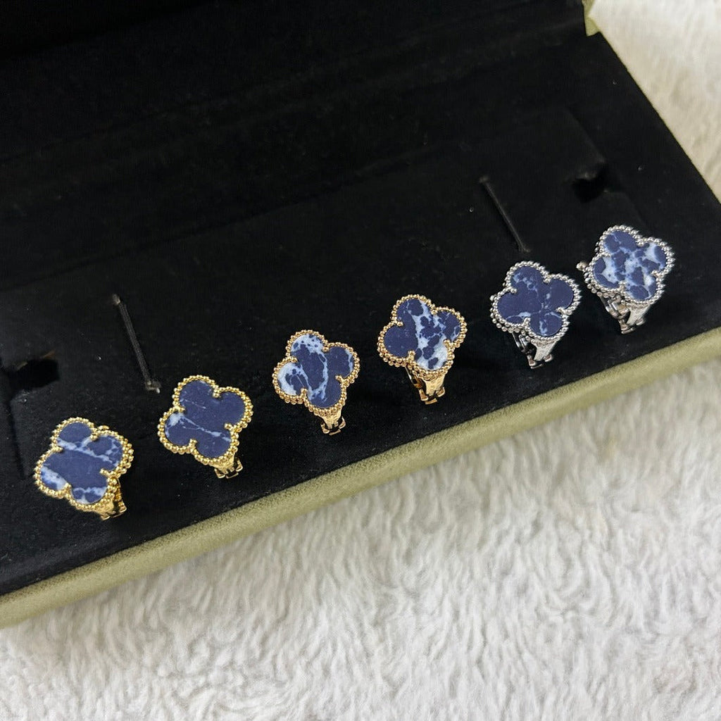 ¡®Dream¡¯CLOVER PIETERSITE MEDIUM STUD EARRINGS