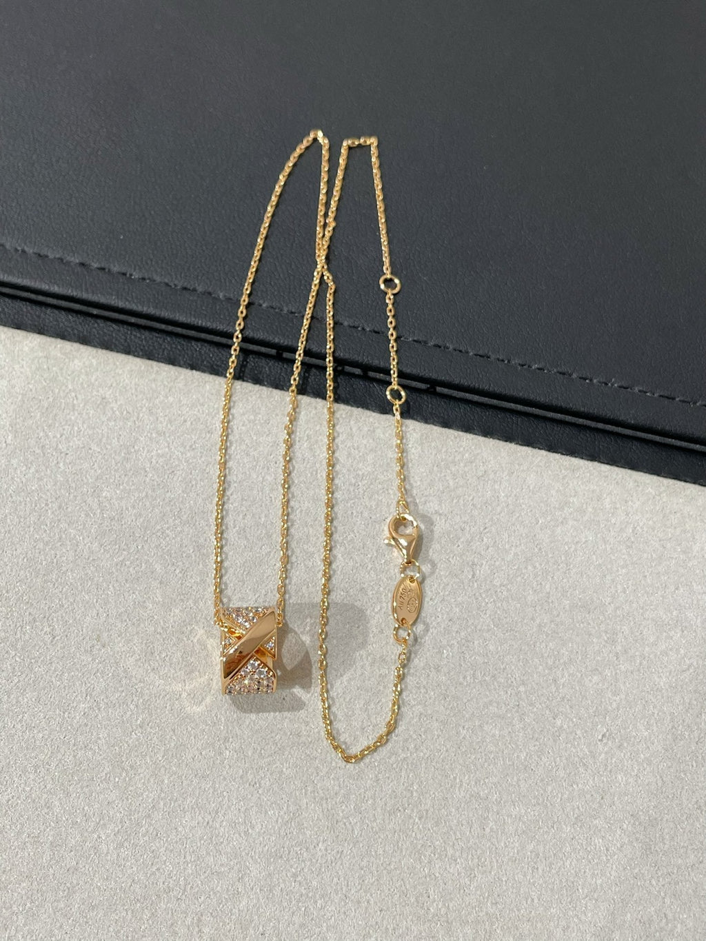 ¡®Dream¡¯LIENS EVIDENCE DIAMOND PAVED NECKLACE