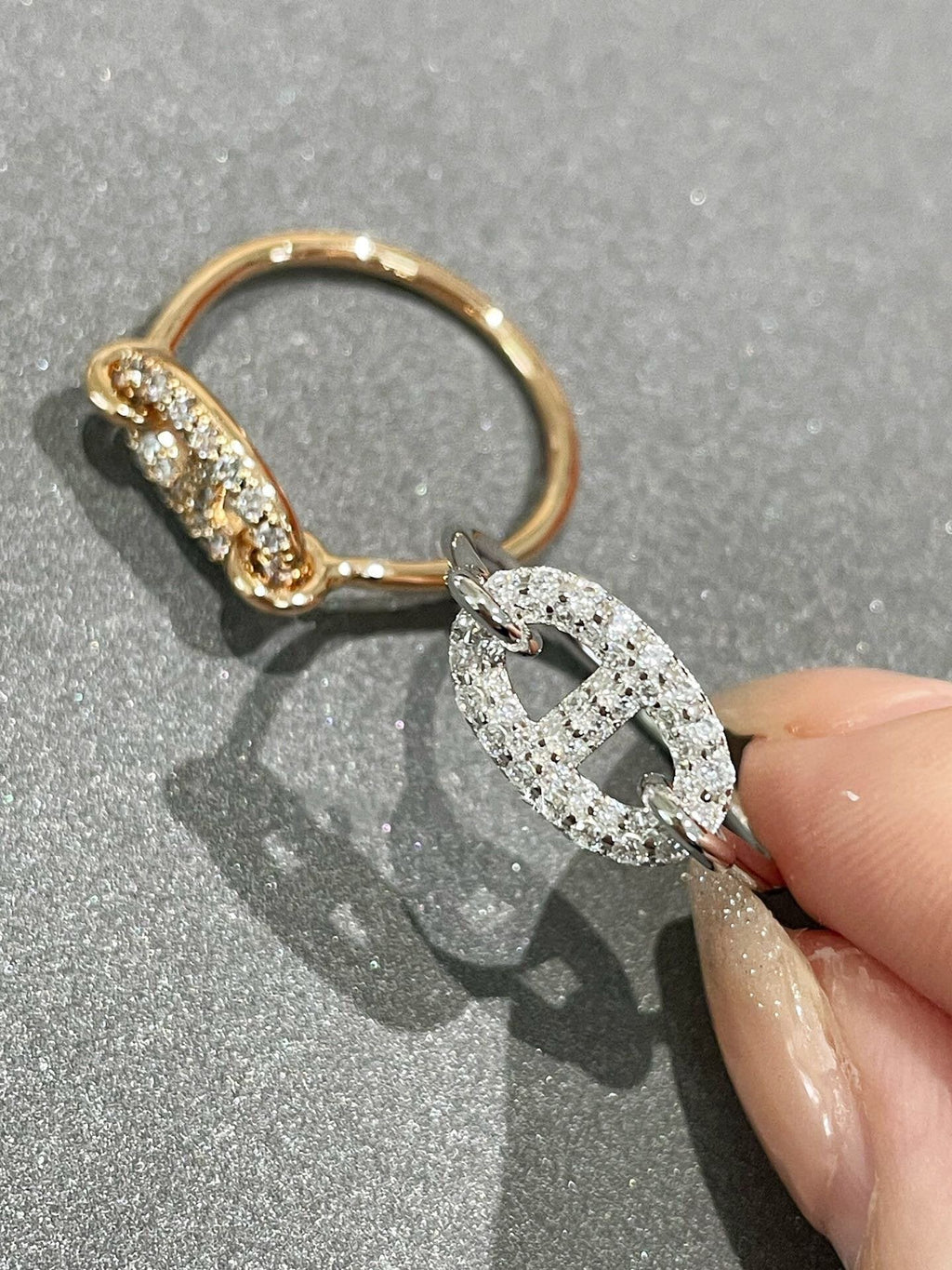 "Dream"-RONDE KLEINER DIAMANTENRING
