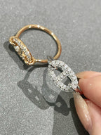 "Dream"-RONDE KLEINER DIAMANTENRING