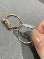"Dream"-RONDE KLEINER DIAMANTENRING