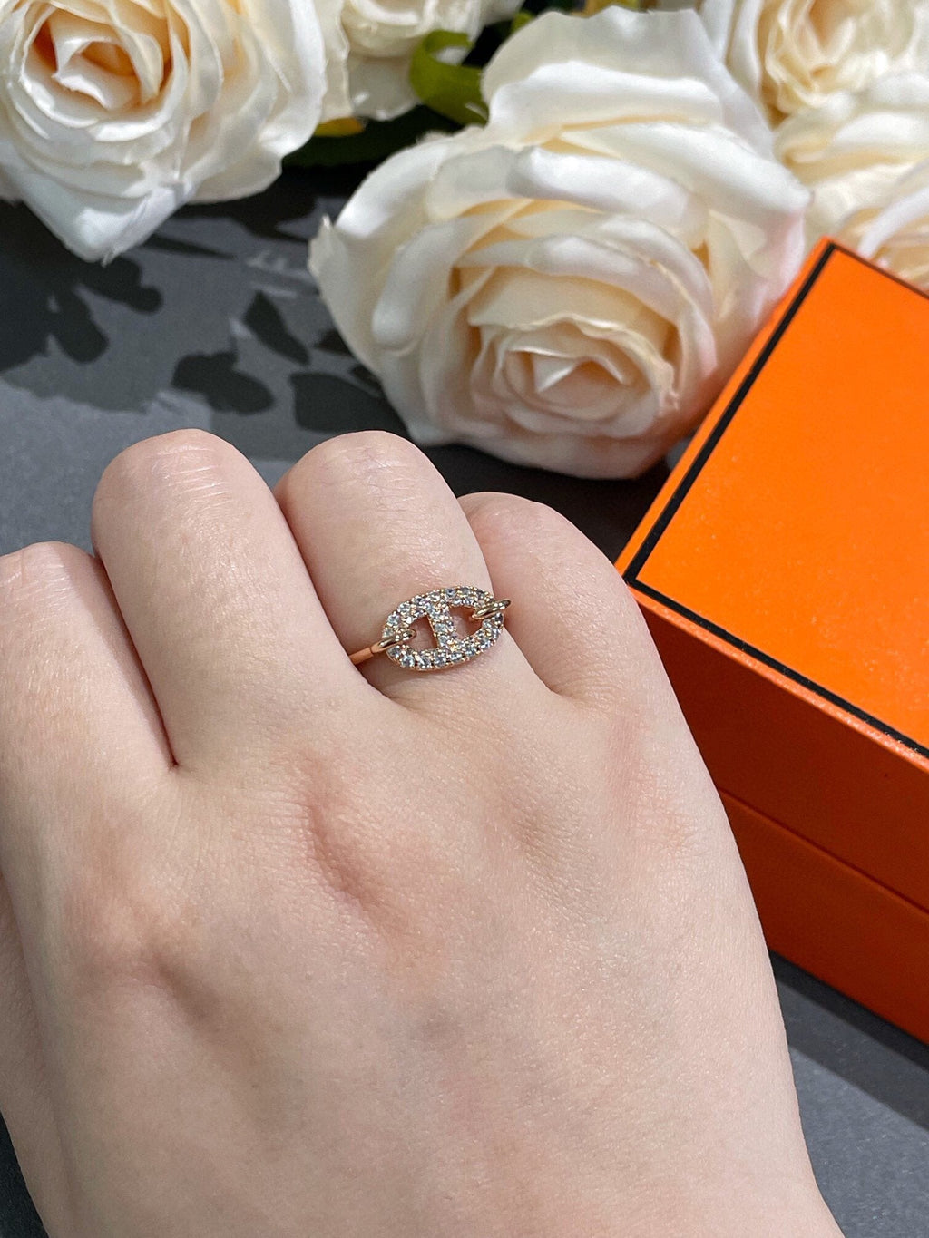 "Dream"-RONDE KLEINER DIAMANTENRING