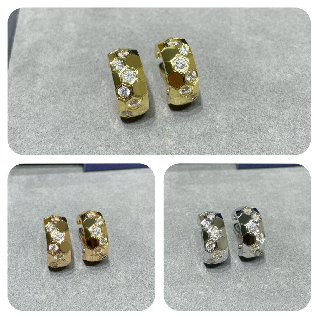 ¡®Dream¡¯BEE LOVE DIAMOND HOOP EARRINGS