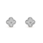 ¡®Dream¡¯CLOVER MINI DIAMOND STUD EARRINGS