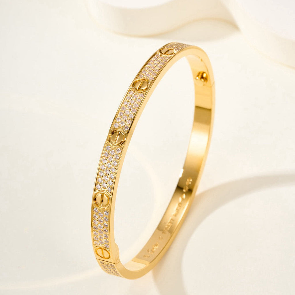 ¡®Dream¡¯LOVE BRACELET 4.8MM DIAMOND-PAVED